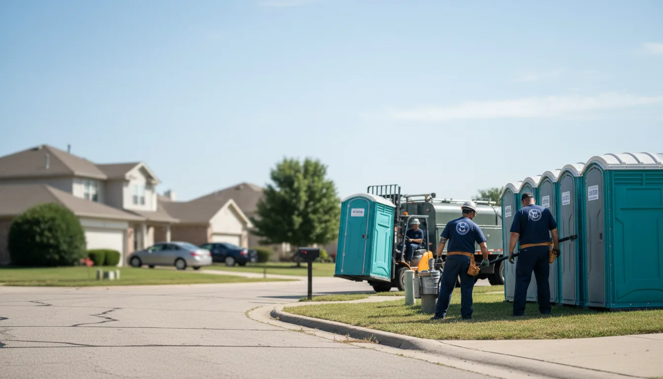 Porta Potty Rental in Perry, IL near me